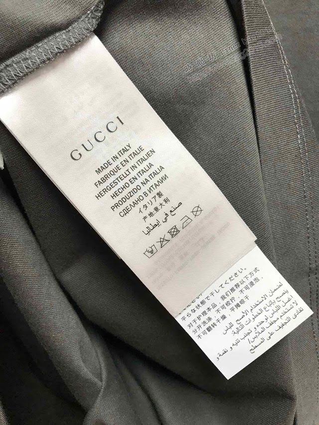 Gucci男T恤 2020新款短袖衣 最高品質 古馳T恤 男女同款  tzy2590
